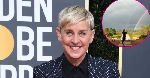Ellen DeGeneres Shows Off Rainbow After Moving to England With Wife Portia de Rossi