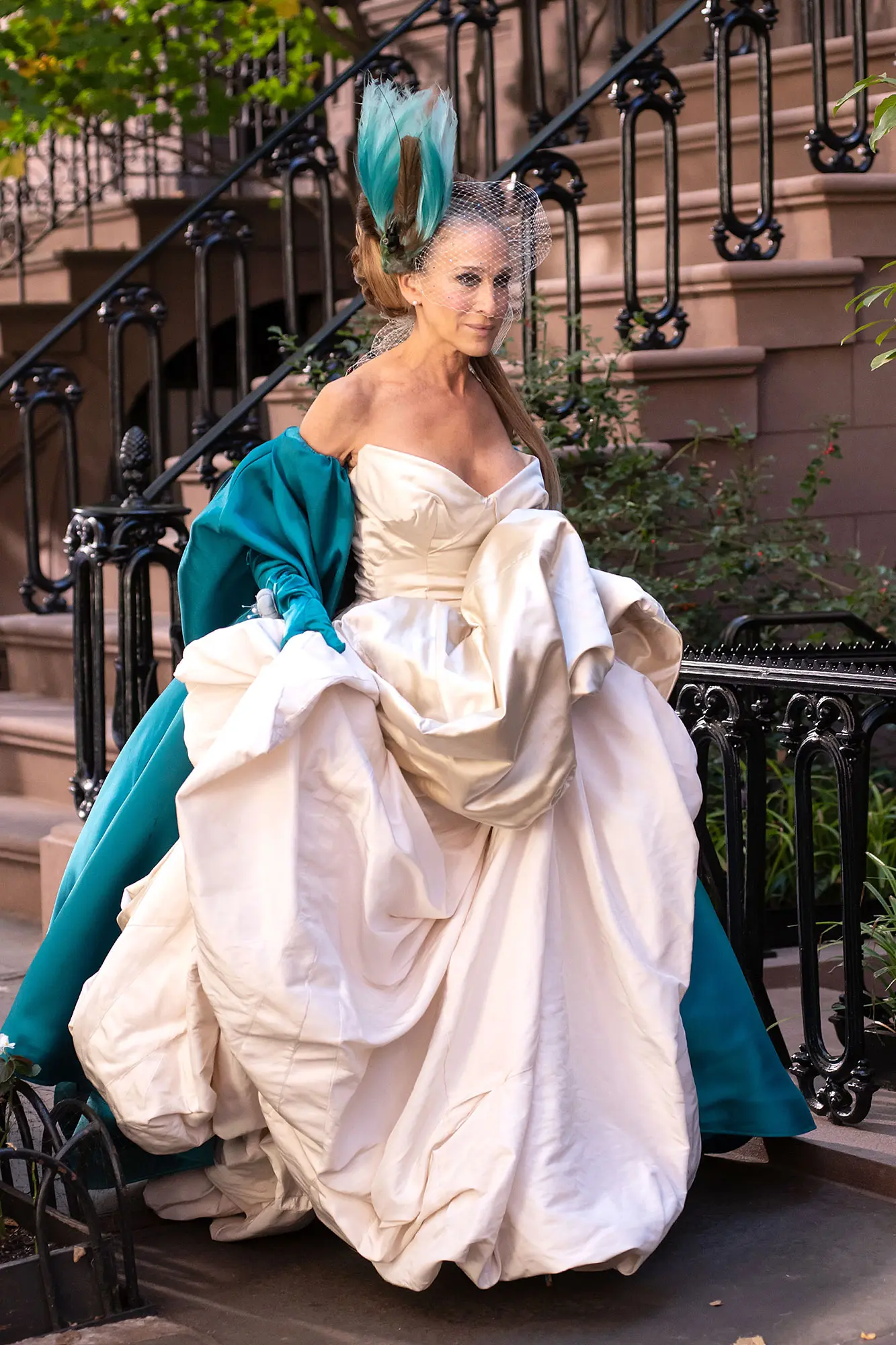 A Wedding with the Sex and the City Vivienne Westwood Dress - The Wedding  Community
