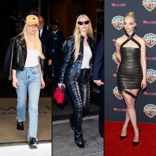 Anya Taylor-Joy Proves She’s in Her Rocker Era With Edgy Back-to-Back Looks