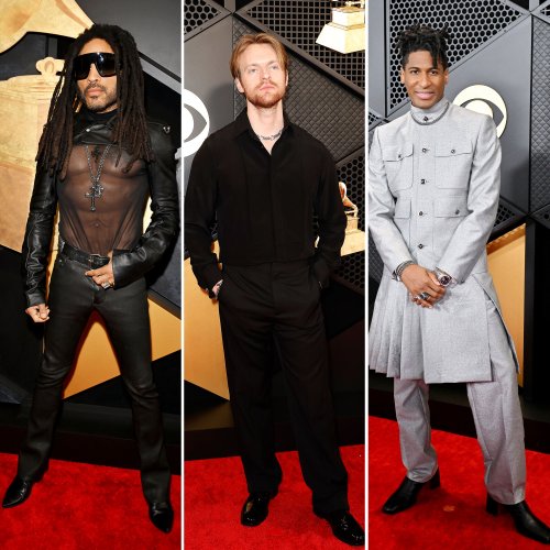 The Best Dressed Men at the 2024 Grammys: Lenny Kravitz, Finneas, Jon Batiste and More