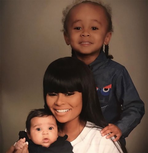 Blac Chyna Shows Her ‘Unconditional Love’ for Kids King and Dream in Classic Family Portrait