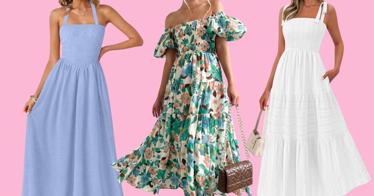 These 17 Smocked Maxi Dresses Look Very Reformation — No One Would Guess My Picks Start at $22