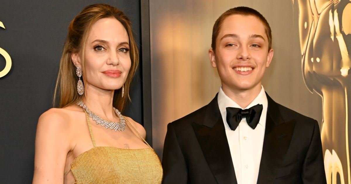 Angelina Jolie and Brad Pitt’s Son Knox, 18, Shows Off New Spiked Red Hair With Blond Shaved Sides