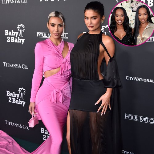 Kim Kardashian, Kylie Jenner and More Stun at Malika and Khadijah Haqq