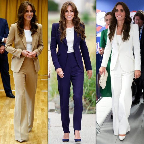 Princess Kate’s Streak of Tailored Suits Have Us in a Trance