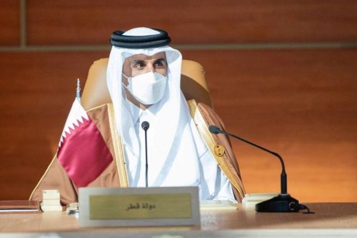 Qatar's Emir Visits Saudi Arabia, Emir's Office Says in Statement