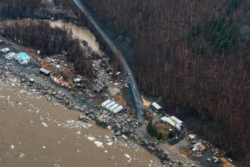 Breaking Ice Jams, Rapid Snowmelt Flood Homes, Businesses and Roads ...
