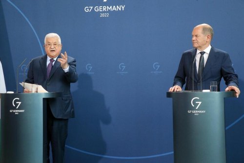 German Leader Condemns Abbas' '50 Holocausts' Remark