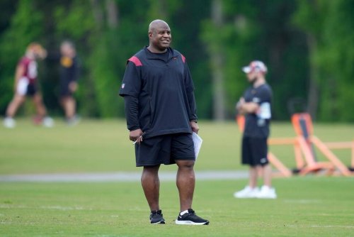 Eric Bieniemy Making Noise Already as Washington Commanders Offensive Coordinator