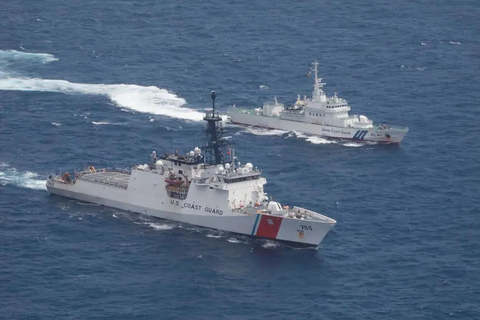 China Protests US Navy, Coast Guard Ships in Taiwan Strait - Flipboard