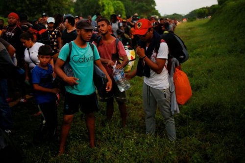 Struggling Venezuelans Put Faith in Latest Mexico Migrant Caravan