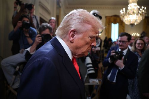 Stagflation, Court Setbacks, Protests: Trump’s Bad Week
