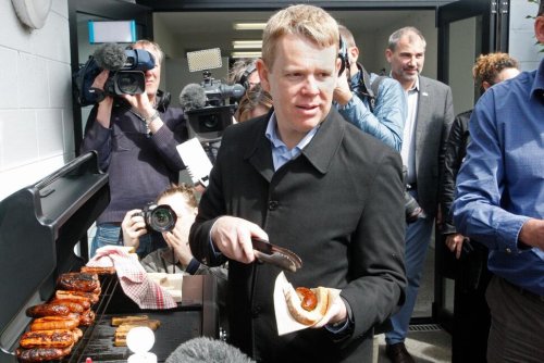 On the Campaign Trail, New Zealand Leader Chris Hipkins Faces an Uphill Battle Wooing Voters