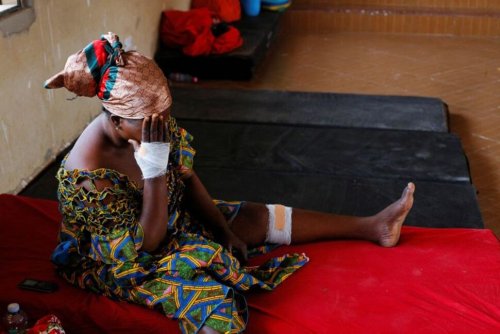 Ghana Blast Leaves Survivors With Cuts and Questions