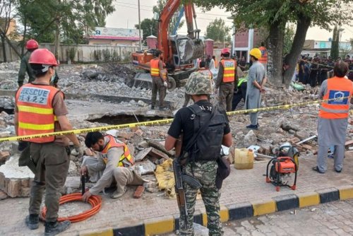 Death Toll From Pakistan Blast Rises to 59 as Minister Blames India