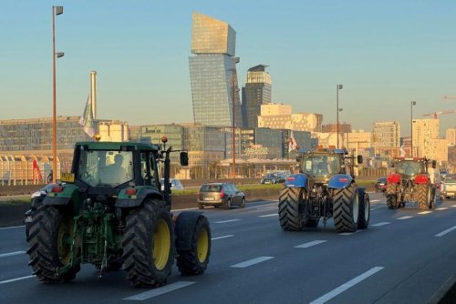 Hundreds of Tractors Enter Paris in Protest Against Pesticide Bans