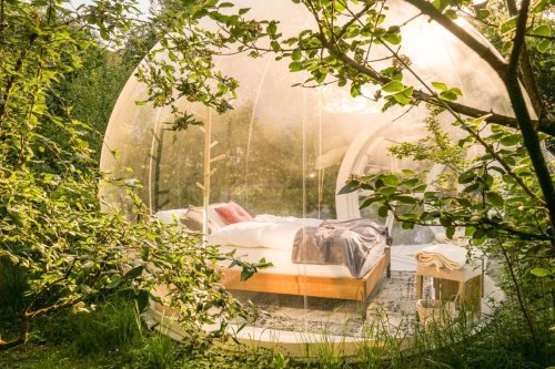 6 unique Switzerland bubble hotels and tiny homes