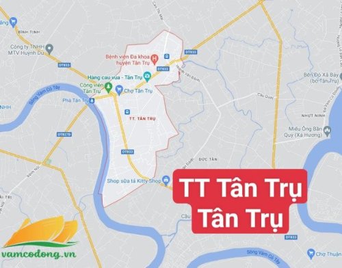 Bán đất Thị trấn Tân Trụ, huyện Tân Trụ - Danh sách chi tiết 2023