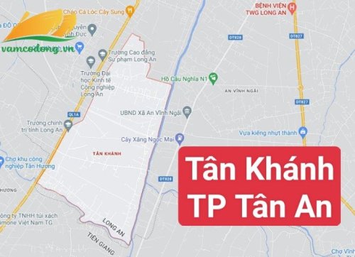 Bán đất phường Tân Khánh, Thành phố Tân An - Danh sách chi tiết 2023