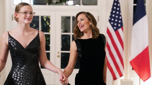 Violet, la fille de Jennifer Garner et Ben Affleck, fait une rare apparition à la Maison-Blanche