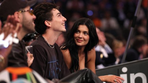 Kylie Jenner et Timothée Chalamet, plus complices que jamais lors d'un match de basket au Madison Square Garden