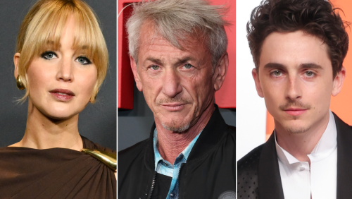 Sean Penn Says Movie Stars ‘Ran Out Around Jennifer Lawrence. She’s Probably the Last Movie Star.’ As for Timothée Chalamet: ‘I Haven’t Seen His Movies Yet’