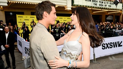 Anne Hathaway Tears Up as SXSW Loses Its Mind for Sexy Nicholas Galitzine Rom-Com ‘The Idea of You’