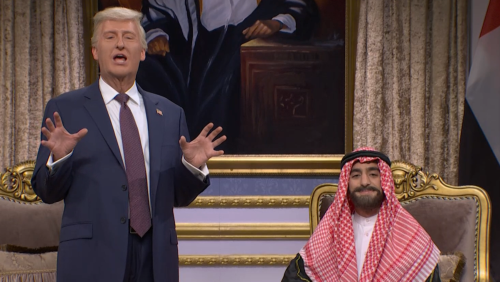 Trump Heads to the Middle East, Falls in Love With Saudi Crown Prince in ‘SNL’ Cold Open: ‘I Love the Arabs! Get Me to Allah’s Country!’