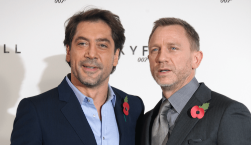Javier Bardem Celebrated Daniel Craig’s Birthday by Dressing as a Bond Girl and Popping Out of a Cake