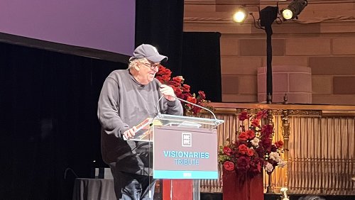 Michael Moore Sounds Off About Israel-Hamas War and Netanyahu During DOC NYC Tribute Lunch