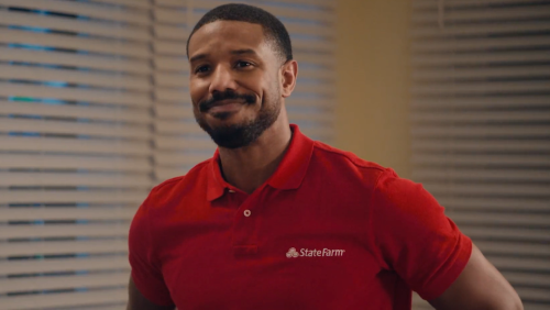 Michael B. Jordan Portrays an Unhinged Jake From State Farm in Funny and Subversive ‘SNL’ Sketch