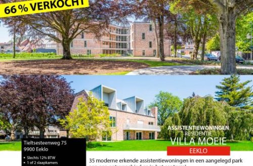 Vastgoed Unicum -             Villa Moeie - Moderne assistentiewoningen in aangelegd park!