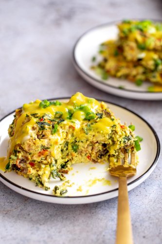 Eggs Benedict Casserole – Vegan Breakfast Casserole