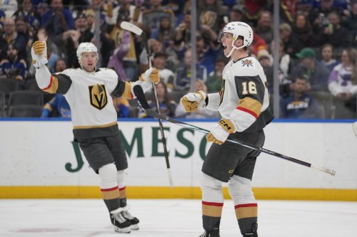 WHEW! Golden Knights Beat Blues in Crazy OT, 2-1; Extend Playoff Lead