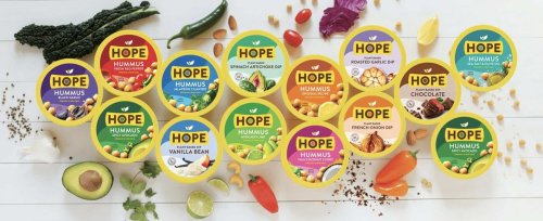 USA: Hope Foods präsentiert neue Hummus-Rezeptur und stellt seine plastikneutrale Verpackung vor