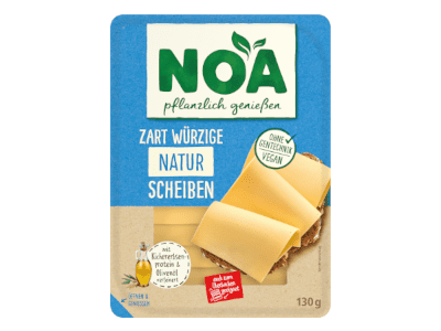 Sponsored Post Pflanzliche Scheiben auf Basis der Kichererbse: NOA mit Innovation im Segment der Käsealternativen