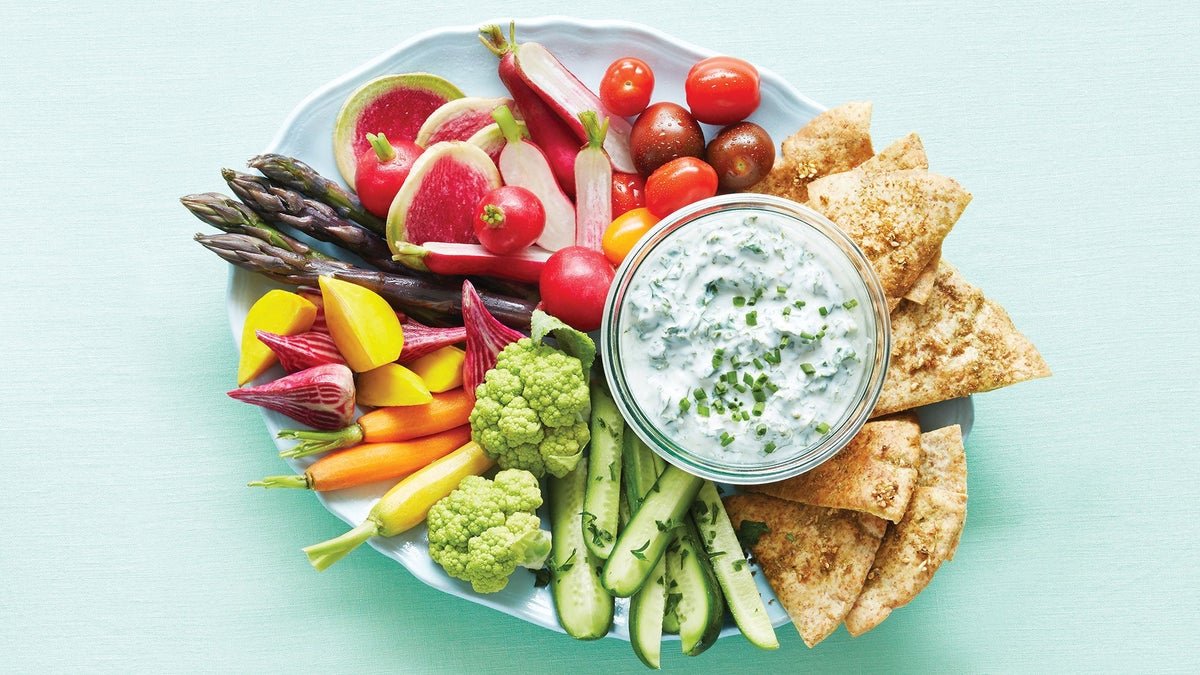Dig Into This Creamy Kale Dip with Za’atar Pita Chips