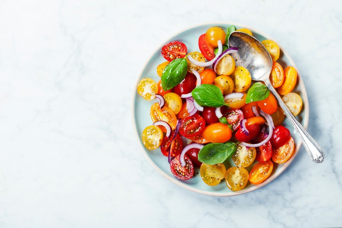 Celebrate the Peak of Tomato Season with this Un-Fussy Salad