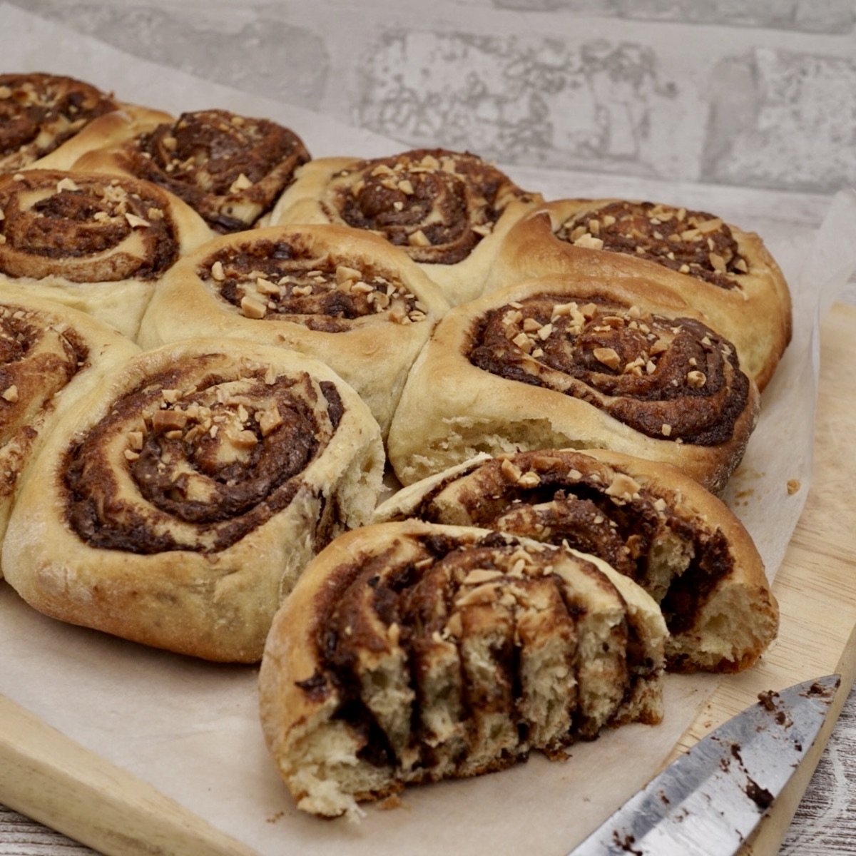 Chocolate Chelsea buns - Veggie Ideas