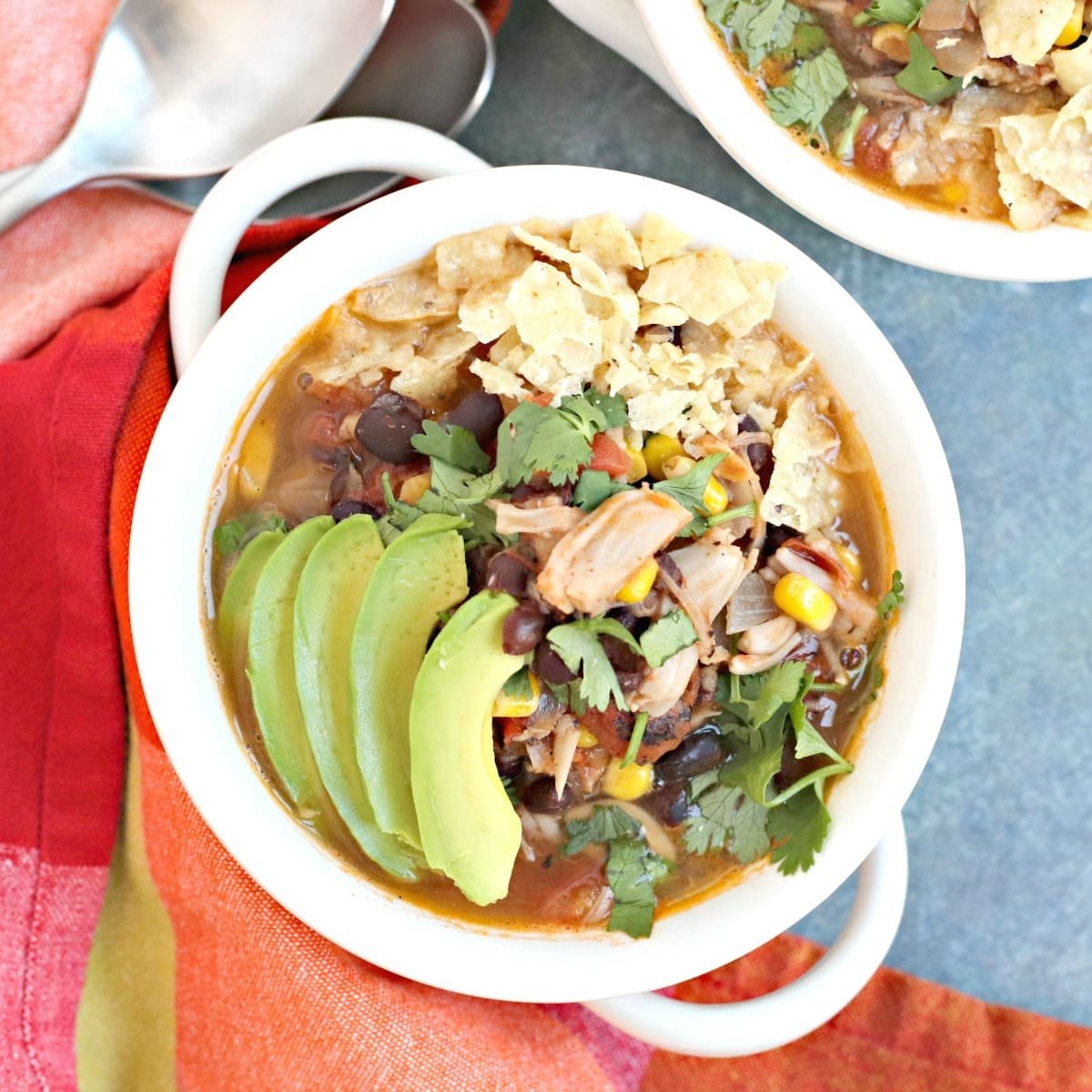 Vegan Taco Soup with Jackfruit