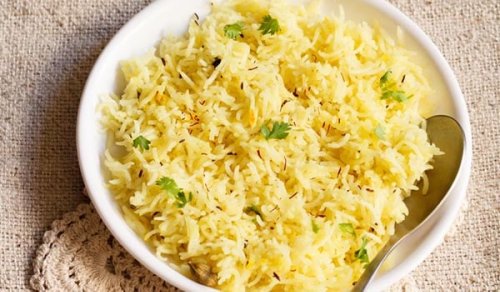 Saffron Rice Recipe | Yellow Rice (Indian Style)