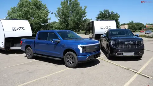 Gas or Electric Truck? Ford F-150 Lightning Vs GMC Sierra: Towing Range, Capacity and Cost