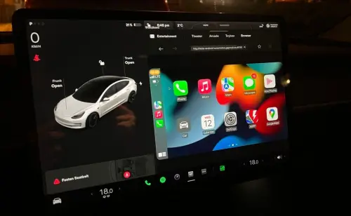 Finally You Can Get Apple CarPlay On Your Tesla Using This Workaround