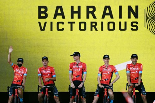 Electronic equipment and medicines seized during Bahrain Victorious Tour de France raids