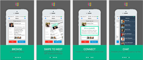 Weave is a Tinder for LinkedIn, minus the sexy parts
