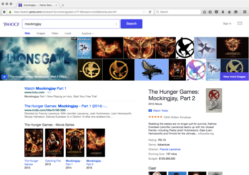 Yahoo launches redesigned search results exclusively for U.S. Firefox users