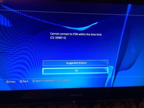 PSN down again for many on Monday evening
