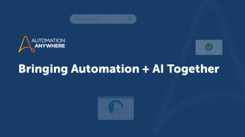 Automation Anywhere collaborates with AWS to empower enterprise processes with generative AI
