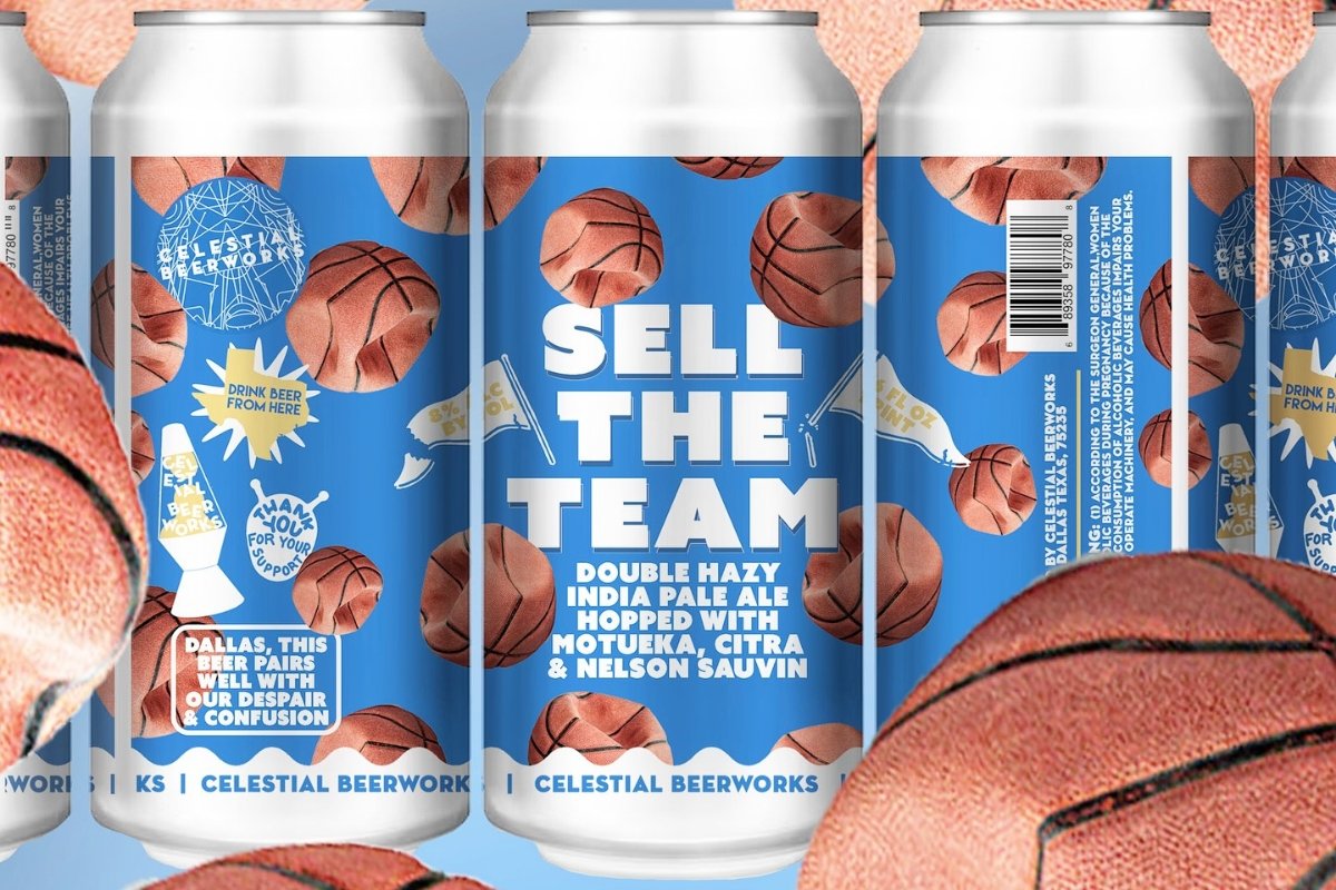 Dallas Brewery Makes Hilarious ‘Sell the Team’ Beer Following Luka Doncic Trade