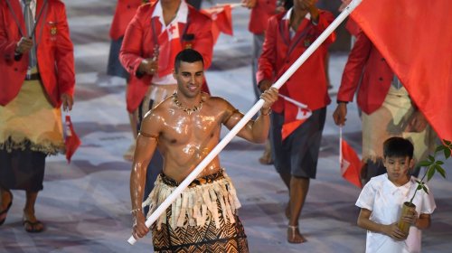 Tongan Flag Bearer Cancels Olympic Plans to Help Tsunami-Stricken Nation